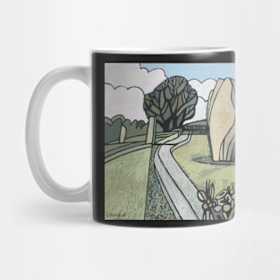 Avebury Stone Circle Wiltshire England Britain Landscape Mug